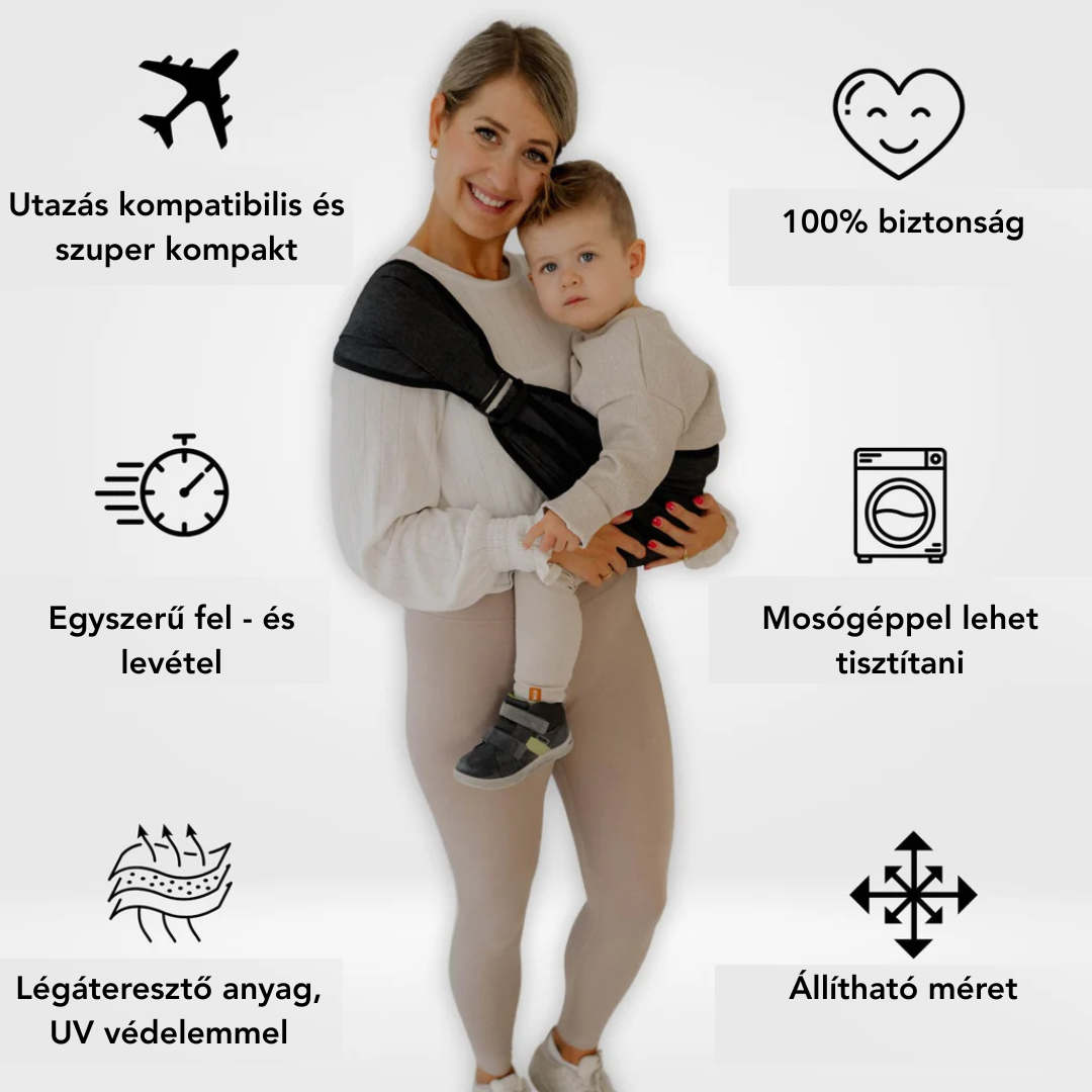 Lunava - Ergonómikus gyermek hordozó